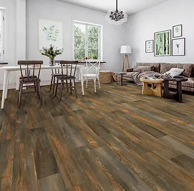 TERRA NOVA - 7" Laminate WHISKEY Finish Flooring